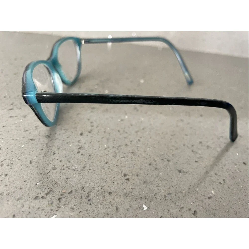 Alice & Frank AF301 Blue Black Cateye Womens Eyeglasses Frames ONLY 56-16-140